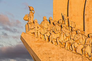 Portugal, Lisbon, View of Padrao dos Descobrimentos - FOF004721