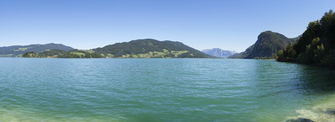 Österreich, Blick auf den Mondsee - WWF002652