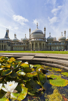 England, Sussex, Brighton, Blick auf den Royal Pavilion - WD001503