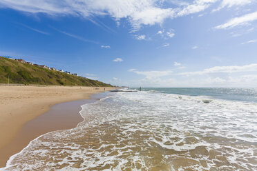 England, Blick auf den Strand von Bournemouth - WDF001548