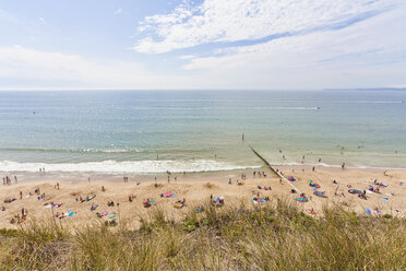 England, Blick auf den Strand von Bournemouth - WDF001568