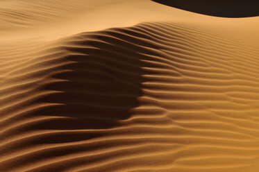 Algerien, Blick auf die Sanddünen von Erg Tihoulahoun - ESF000254