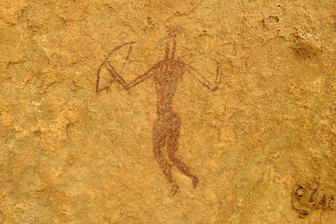 Algeria, Neolithic rock art at Tin Meskis - ES000280