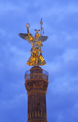 Deutschland, Berlin, Blick auf Siegessäule gegen Himmel - ALE000004