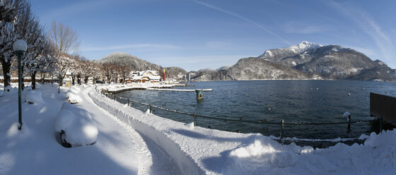 Österreich, Salzkammergut, St. Gilgen, Blick auf den Wolfgangsee - WW002706