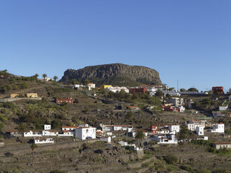 Spanien, Dorf Chipude und Tafelberg Fortaleza auf La Gomera - SIE003392