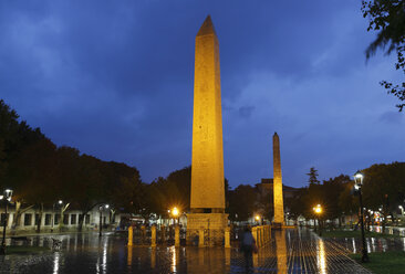 Türkei, Istanbul, Blick auf den Obelisken des Theodosius - SIE003377