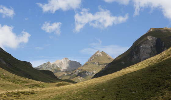 Italien, Blick auf die Pfunderer Berge - WWF002723