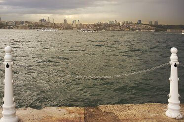 Turkey, Istanbul, View to Bosphorus and Taskim Square - TK000006