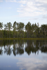Schweden, Blick auf den See in Dalarna - TKF000043