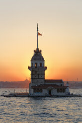 Turkey, Istanbul, View of Maidens Tower - SIE003491