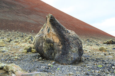 Spain, Lava bomb at Natural Park of Volcanoes - ONF000094