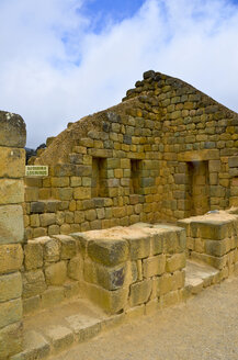 Ecuador, Quito, View of Incan Archeological site - ON000082