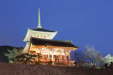 Japan, Kyoto,Pagode im Kiyomizu dera-Tempel - FL000314