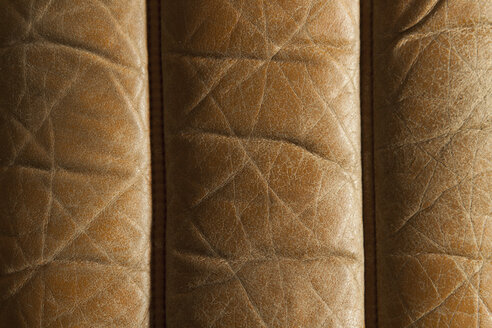 Germany, Old leather chair, close up - TD000021
