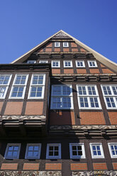 Deutschland, Ansicht eines historischen Gebäudes in Stadthagen - HOHF000117
