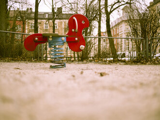 Germany, Munich, Empty playground - LF000488