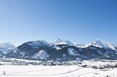 Österreich, Blick auf die Tannheimer Alpen - UMF000612