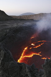Äthiopien, Blick auf Lava bei Erta Ale - MR001312