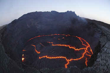 Äthiopien, Blick auf Lava bei Erta Ale - MR001315