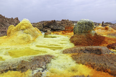 Äthiopien, Blick auf den geothermischen Standort Dallol - MR001341