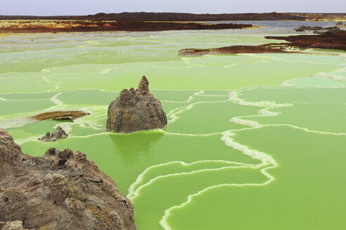 Äthiopien, Blick auf den geothermischen Standort Dallol - MR001322