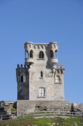 Spanien, Blick auf die Burg von Santa Catalina - WW002835
