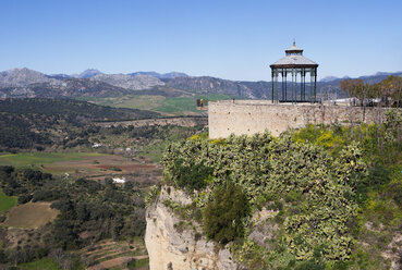 Spanien, Ronda, Blick auf die Provinz Malaga - WW002820