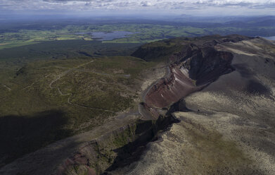 Neuseeland, Blick auf den Vulkan Tarawera - MR001386