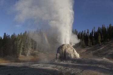 Blick auf den Lone Star Geysir im Yellowstone National Park - MR001431