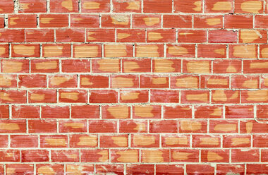 Spain, Brick wall, close up - WVF000330