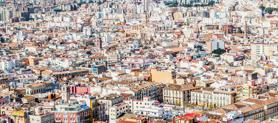 Spanien, Malaga, Blick auf die Stadt - WVF000339
