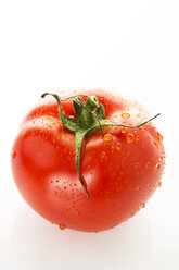 Tomato on white background, close up - MAEF006492