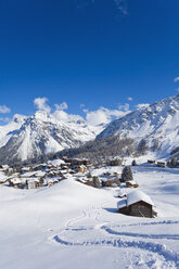 Schweiz, Blick auf Graubünden - WDF001732