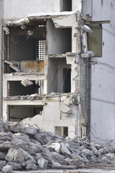 Germany, Bavaria, Demolition of house - AXF000433