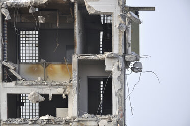 Germany, Bavaria, Demolition of house - AXF000434