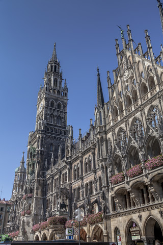 Deutschland, Bayern, München, Ansicht des Rathauses, lizenzfreies Stockfoto