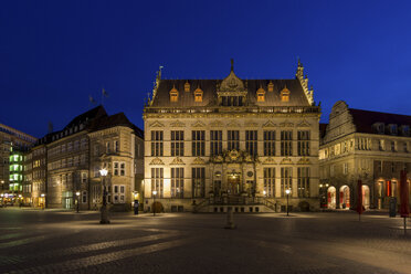 Germany, Bremen, View of marketplace - SJ000019