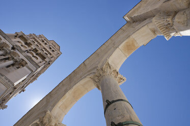 Kroatien, Split, Blick auf die Kathedrale des Heiligen Domnius - LV000037
