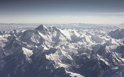 Aerial view of Himalayas - HLF000123