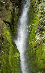 Bhutan, Blick auf Wasserfall - HLF000126