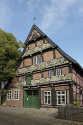 Germany, Lower Saxony, Half timbered house - LB000070