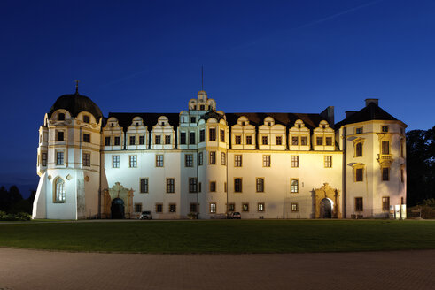 Deutschland, Niedersachsen, Ansicht des Schlosses im Herzogtum Braunschweig-Lüneburg - LB000091