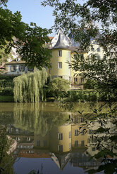 Deutschland, Tuebingen, Blick auf den Holderlinturm - LV000053