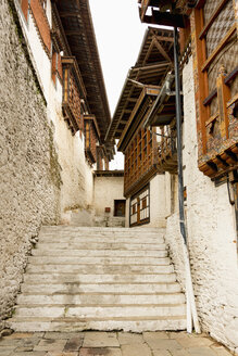 Bhutan, Hof des Trongsa Dzong - HL000151