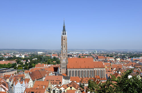 Deutschland, Bayern, Blick auf die Stadt - LH000126