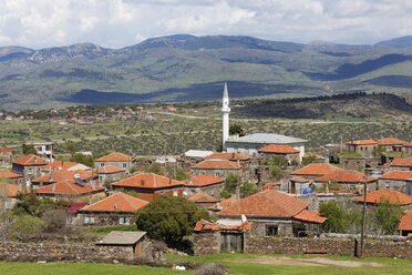 Türkei, Blick auf das Dorf Bademli - SIEF003648
