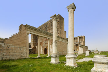 Türkei, Sardis, Blick auf römisches Bad und Gymnasium - SIEF003738