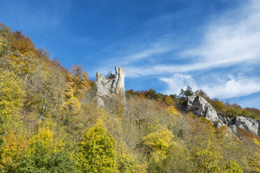 Deutschland, Baden Württemberg, Blick auf Schloss Neuschwanstein - ELF000115