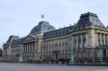 Belgium, Brussels, View of Royal Palace of Brussels - MH000180